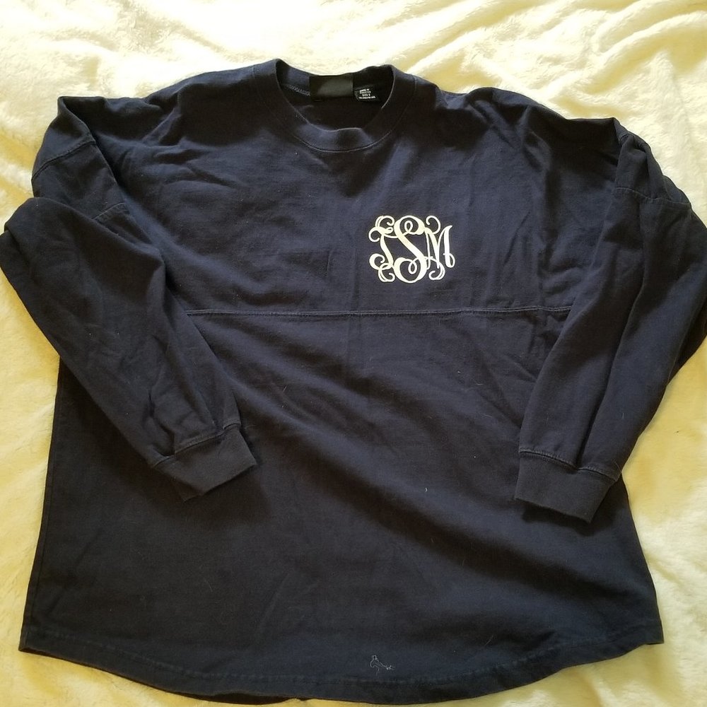 Navy Monogrammed APO Jersey